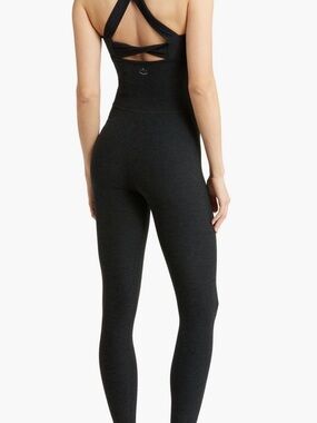 Beyond Yoga Charcoal Black Bodysuit - Size Small